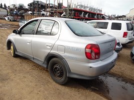 2002 TOYOTA ECHO 4DOOR SILVER 1.6 AT Z20005